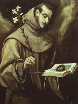 El Greco : St. Anthony of Padua